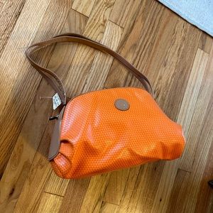 Vintage Orange Liz Claiborne Handbag Deadstock NWT